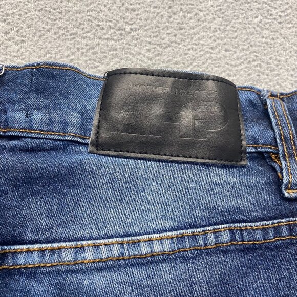 AHP Another Hype Piece Jean Men 32 Bleach/Acid Wash Distressed Hip Hop,Stretch - Picture 8 of 16